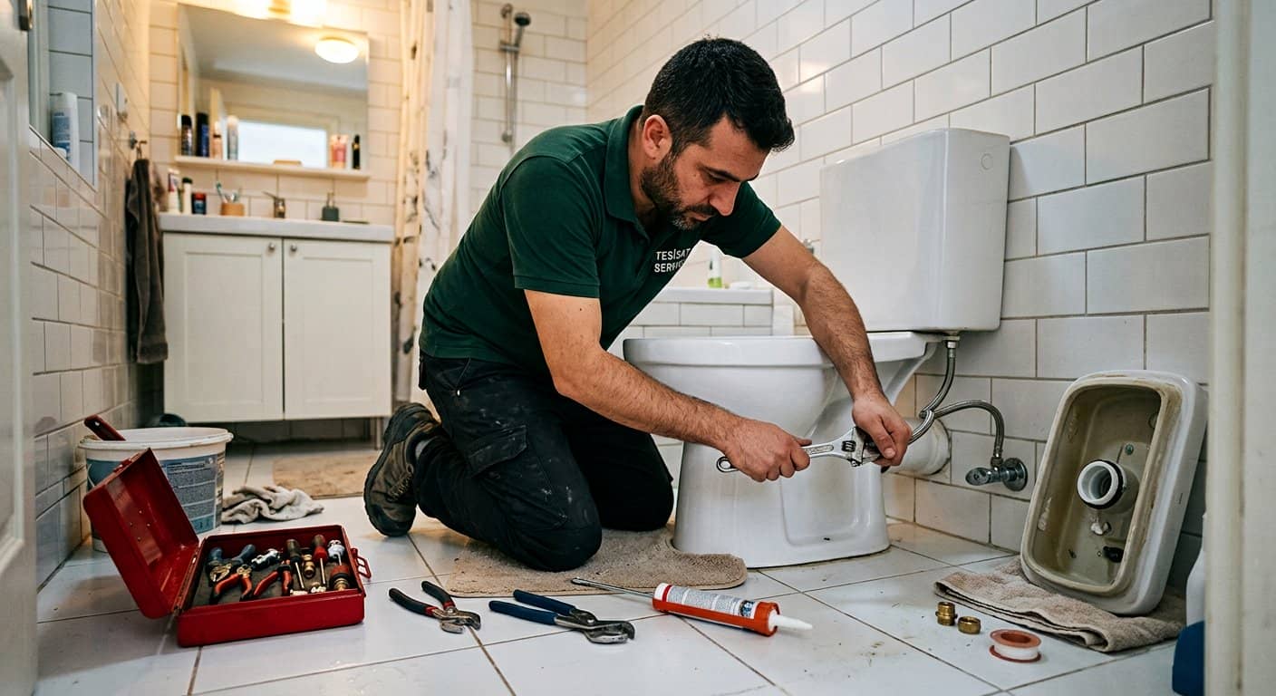 Gider Kamerası Kontrolü tesisat detayı